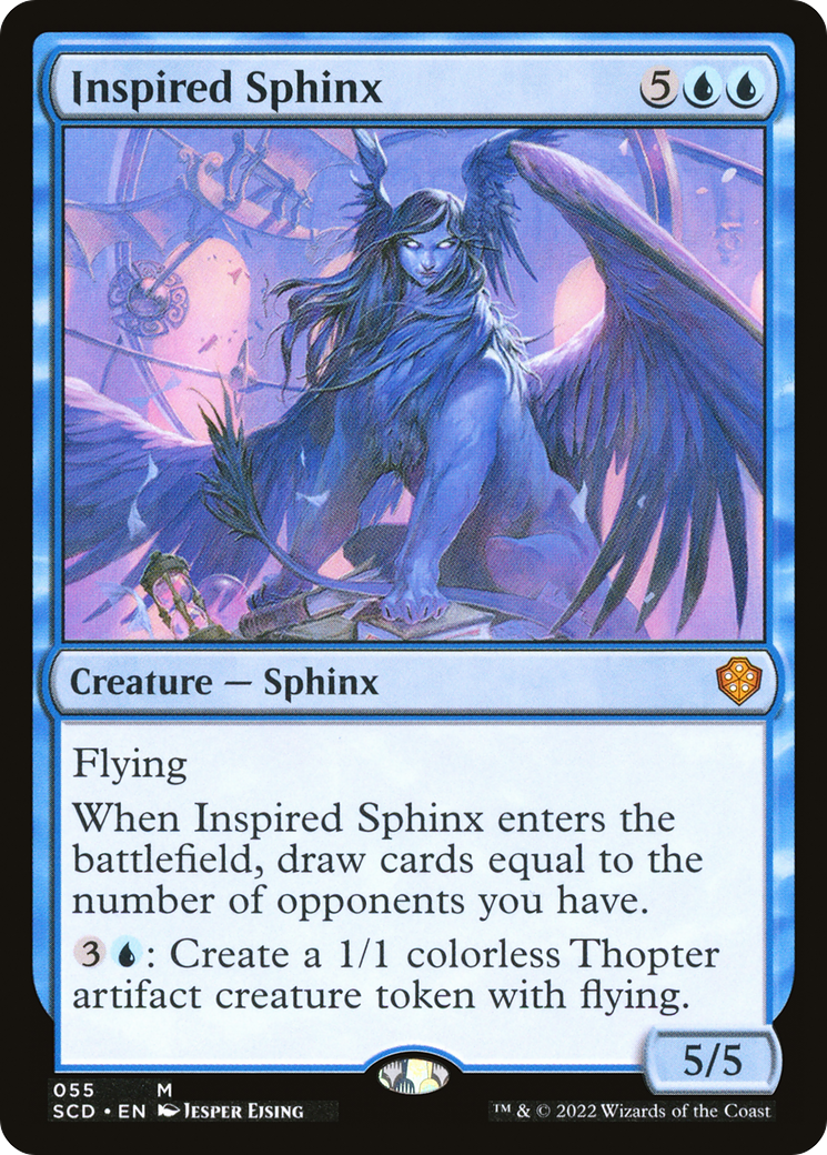 Inspired Sphinx (SCD-055) - Starter Commander Decks