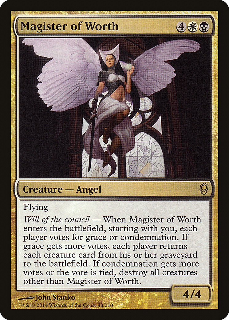 Magister of Worth (CNS-048) - Conspiracy Foil
