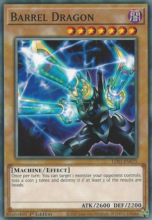 Barrel Dragon (LDS1-EN075) - Legendary Duelists: Season 1 1st Edition