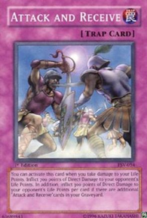 Attack and Receive (PSV-054) - Pharaoh's Servant Unlimited