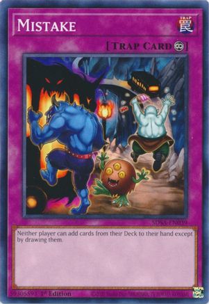 Mistake (SDSA-EN039) - Structure Deck: Sacred Beasts 1st Edition