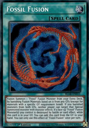 Fossil Fusion (BLAR-EN011) - Battles of Legend: Armageddon 1st Edition
