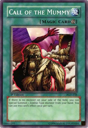 Call of the Mummy (PGD-038) - Pharaonic Guardian 1st Edition