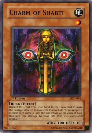 Charm of Shabti (PGD-074) - Pharaonic Guardian 1st Edition