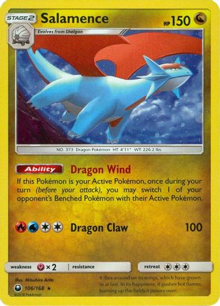 Salamence (Cosmos Holo) 106/168  - Holofoil Miscellaneous Cards & Products - Promo
