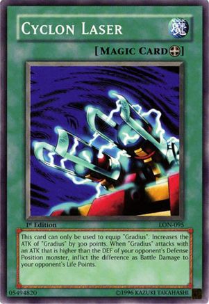 Cyclon Laser (LON-095) - Labyrinth of Nightmare 1st Edition