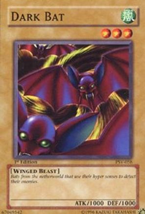 Dark Bat (PSV-058) - Pharaoh's Servant Unlimited