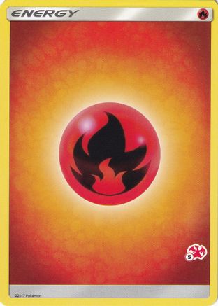 Fire Energy (#5 Charizard Stamped)  Battle Academy - Promo