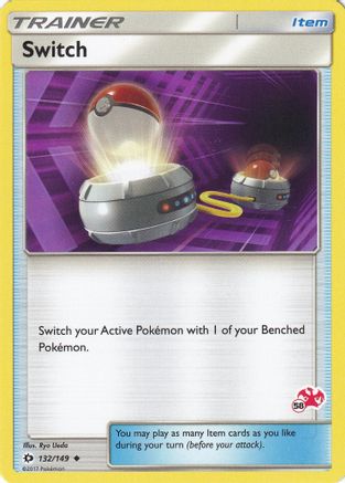 Switch (#58 Charizard Stamped) 132/149  Battle Academy - Promo