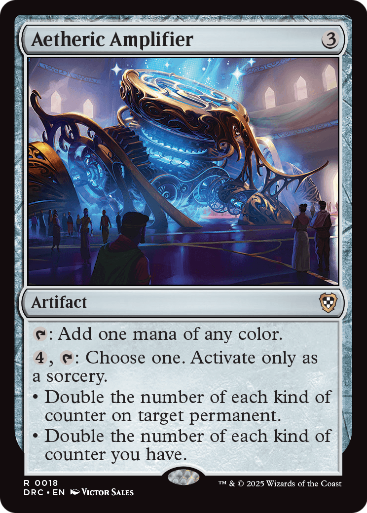 Aetheric Amplifier (DRC-018) - Commander: Aetherdrift