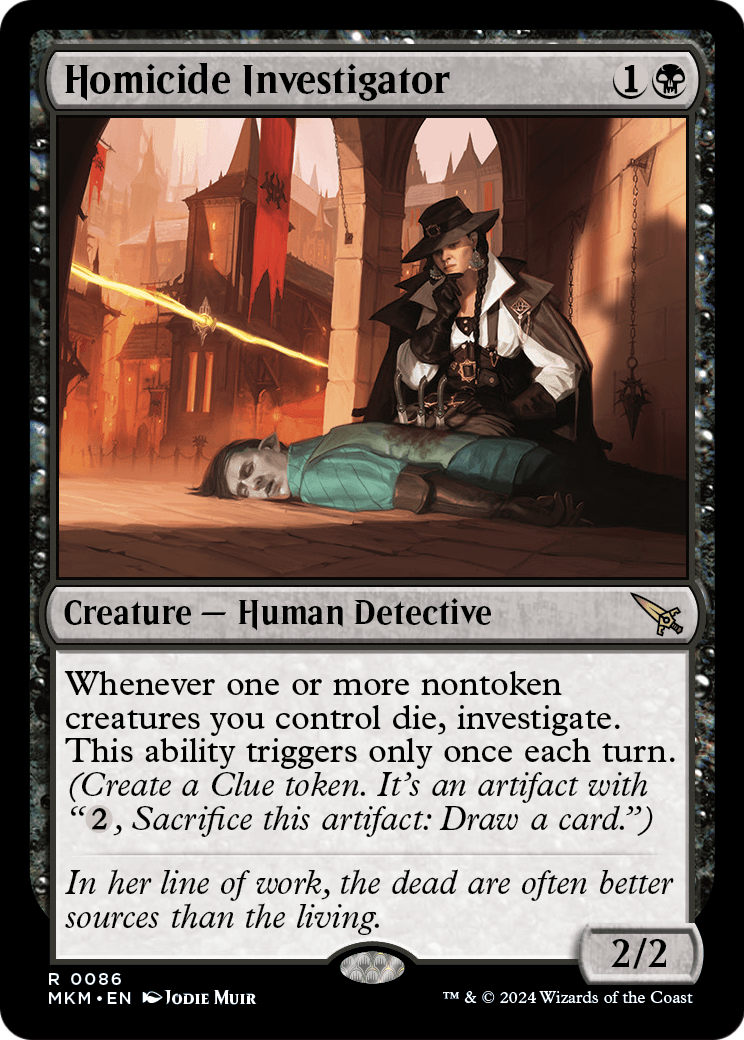 Homicide Investigator (MKM-086) - Murders at Karlov Manor
