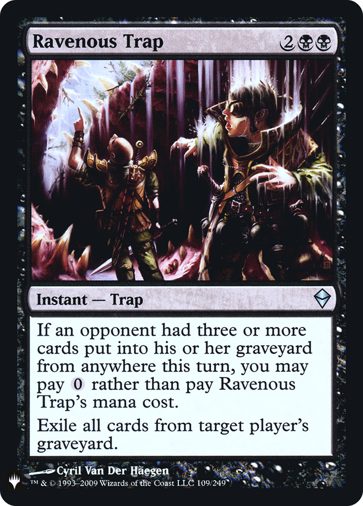 Ravenous Trap (LIST-109) - The List Foil