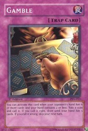 Gamble (PSV-053) - Pharaoh's Servant 1st Edition