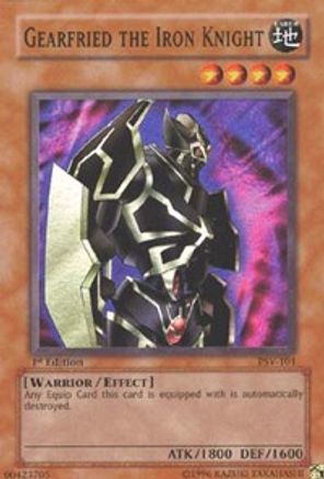 Gearfried the Iron Knight (PSV-101) - Pharaoh's Servant 1st Edition