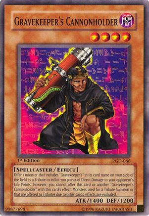 Gravekeeper's Cannonholder (PGD-066) - Pharaonic Guardian Unlimited