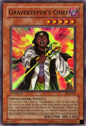 Gravekeeper's Chief (PGD-065) - Pharaonic Guardian Unlimited