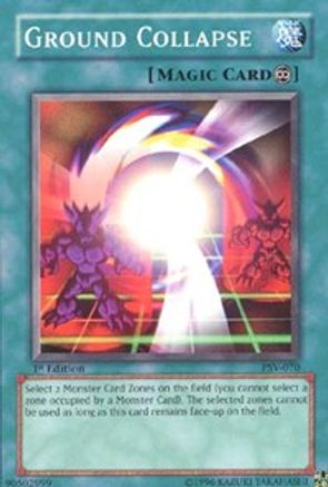 Ground Collapse (PSV-070) - Pharaoh's Servant 1st Edition
