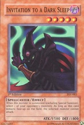 Invitation to a Dark Sleep (PSV-082) - Pharaoh's Servant 1st Edition
