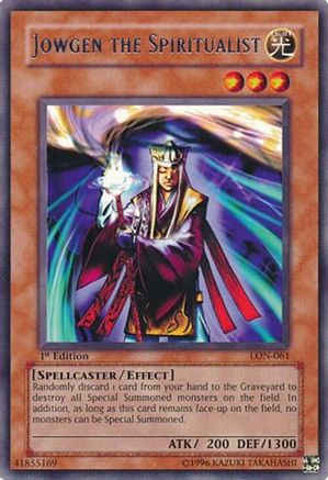 Jowgen the Spiritualist (LON-061) - Labyrinth of Nightmare Unlimited