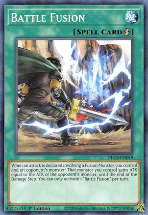 Battle Fusion (DLCS-EN019) - Dragons of Legend: The Complete Series 1st Edition