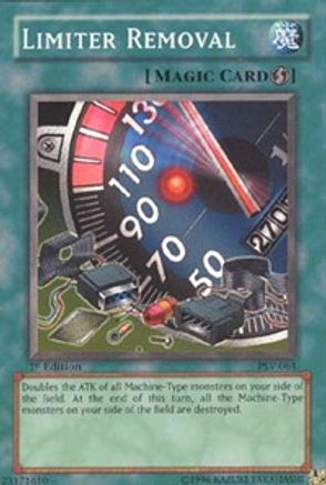 Limiter Removal (PSV-064) - Pharaoh's Servant 1st Edition