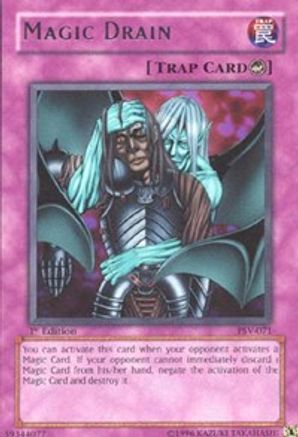 Magic Drain (PSV-071) - Pharaoh's Servant 1st Edition