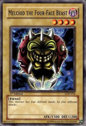 Melchid the Four-Face Beast (LON-012) - Labyrinth of Nightmare Unlimited