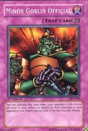 Minor Goblin Official (PSV-052) - Pharaoh's Servant Unlimited