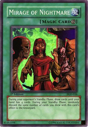 Mirage of Nightmare (PGD-036) - Pharaonic Guardian 1st Edition