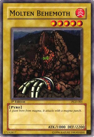 Molten Behemoth (PGD-001) - Pharaonic Guardian Unlimited