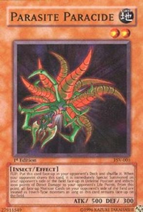 Parasite Paracide (PSV-003) - Pharaoh's Servant 1st Edition