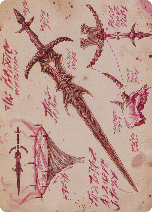 Blackblade Reforged // Blackblade Reforged (ABRO-056) - The Brothers' War Art Series (Borderless)