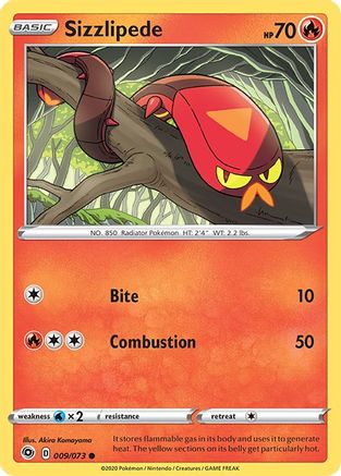 Sizzlipede 009  Champions Path - Common