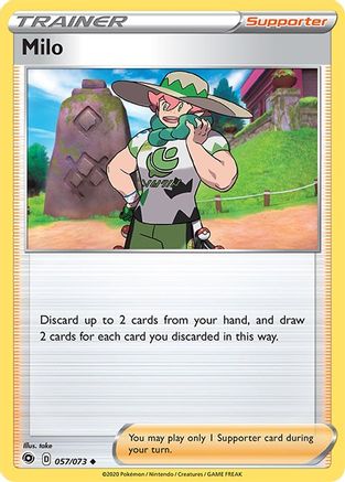 Milo 057  Champions Path - Uncommon