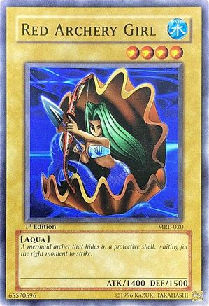 Red Archery Girl (MRL-030) - Magic Ruler Unlimited