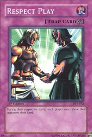 Respect Play (PSV-032) - Pharaoh's Servant 1st Edition