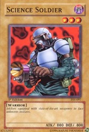 Science Soldier (PSV-097) - Pharaoh's Servant 1st Edition