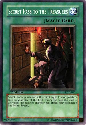 Secret Pass to the Treasures (PGD-037) - Pharaonic Guardian 1st Edition