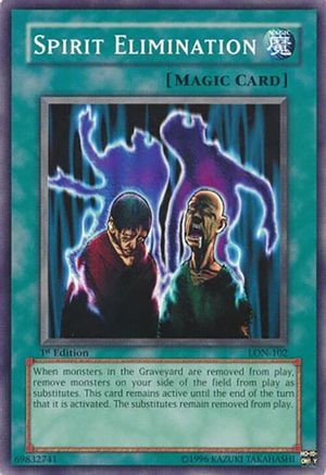 Spirit Elimination (LON-102) - Labyrinth of Nightmare 1st Edition