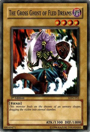 The Gross Ghost of Fled Dreams (LON-053) - Labyrinth of Nightmare 1st Edition
