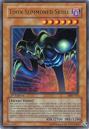 Toon Summoned Skull (MRL-073) - Magic Ruler Unlimited