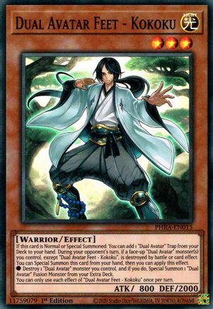 Dual Avatar Feet - Kokoku (PHRA-EN015) - Phantom Rage 1st Edition