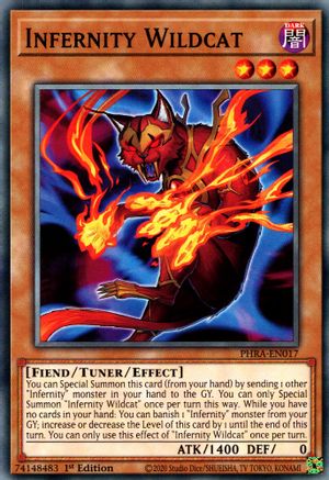 Infernity Wildcat (PHRA-EN017) - Phantom Rage 1st Edition