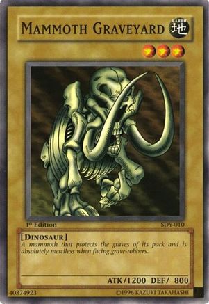 Mammoth Graveyard (SDY-010) - Starter Deck: Yugi 1st Edition