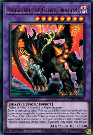 Brigrand the Glory Dragon (PHRA-EN031) - Phantom Rage 1st Edition