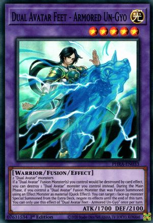 Dual Avatar Feet - Armored Un-Gyo (PHRA-EN033) - Phantom Rage 1st Edition