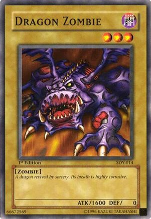 Dragon Zombie (SDY-014) - Starter Deck: Yugi 1st Edition