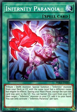 Infernity Paranoia (PHRA-EN060) - Phantom Rage 1st Edition