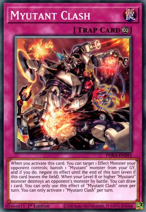 Myutant Clash (PHRA-EN095) - Phantom Rage 1st Edition