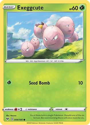 Exeggcute 004  SWSH04 Vivid Voltage - Common